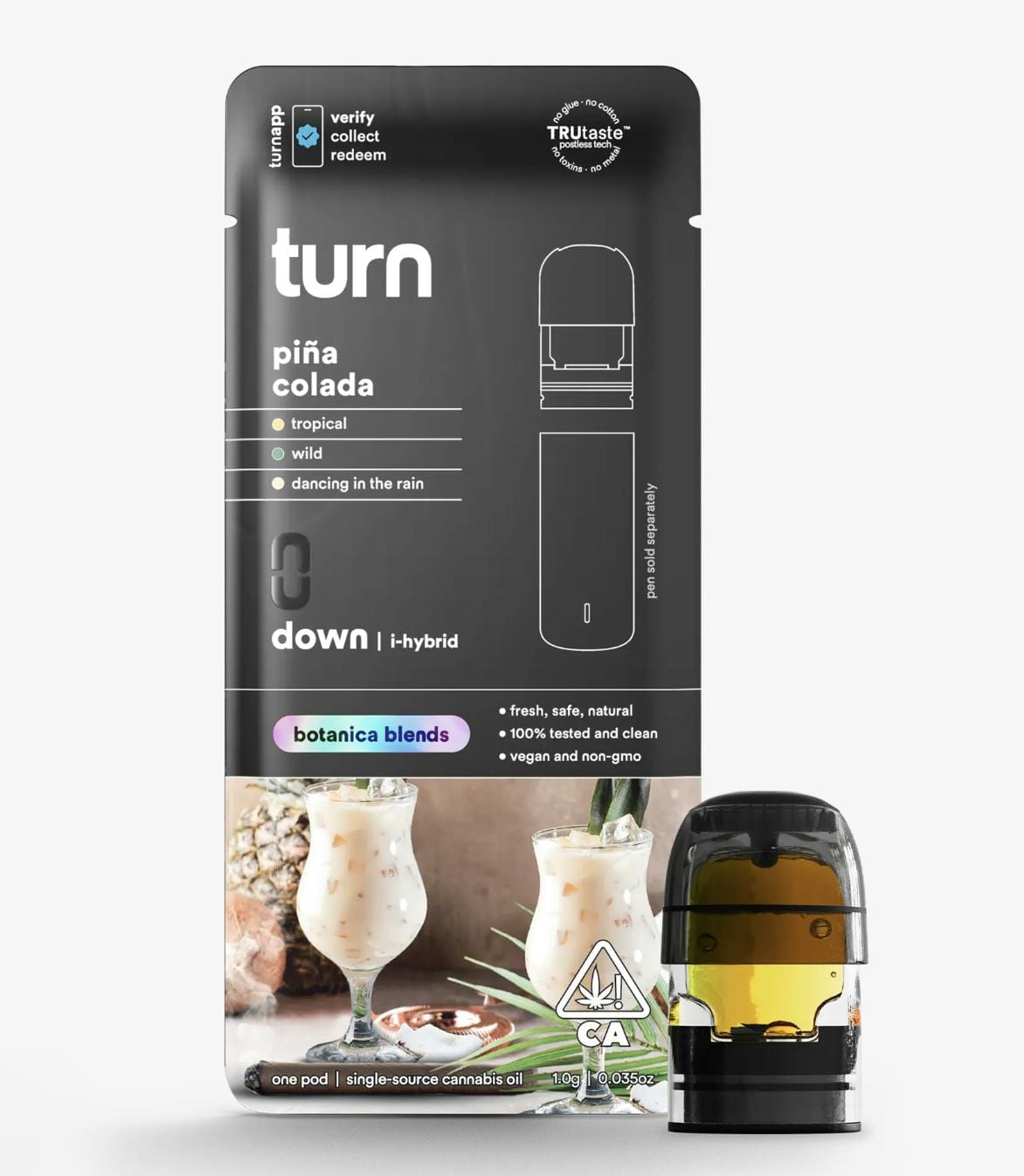 Pina Colada | Pod | 1G POD - Turn -  - $25.21 - Vapes