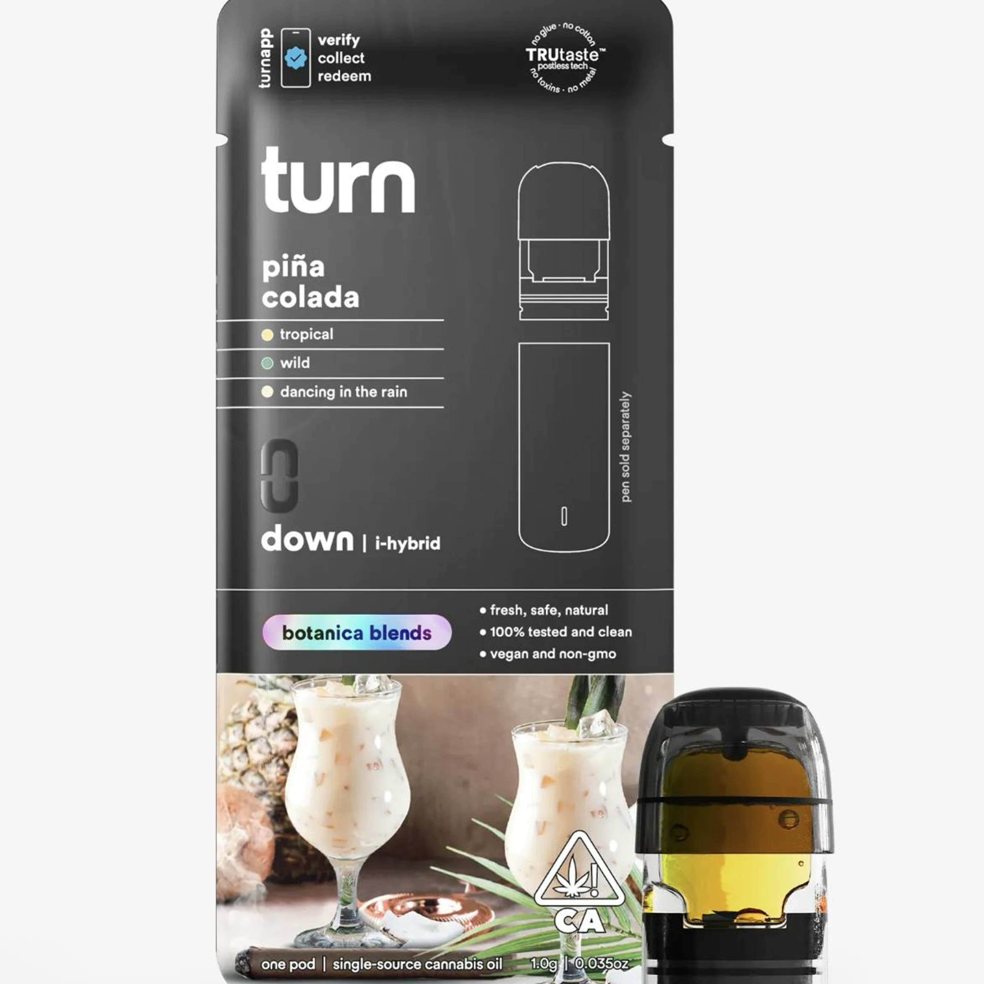 Pina Colada | Pod | 1G POD - Turn - - $25.21 - Vapes