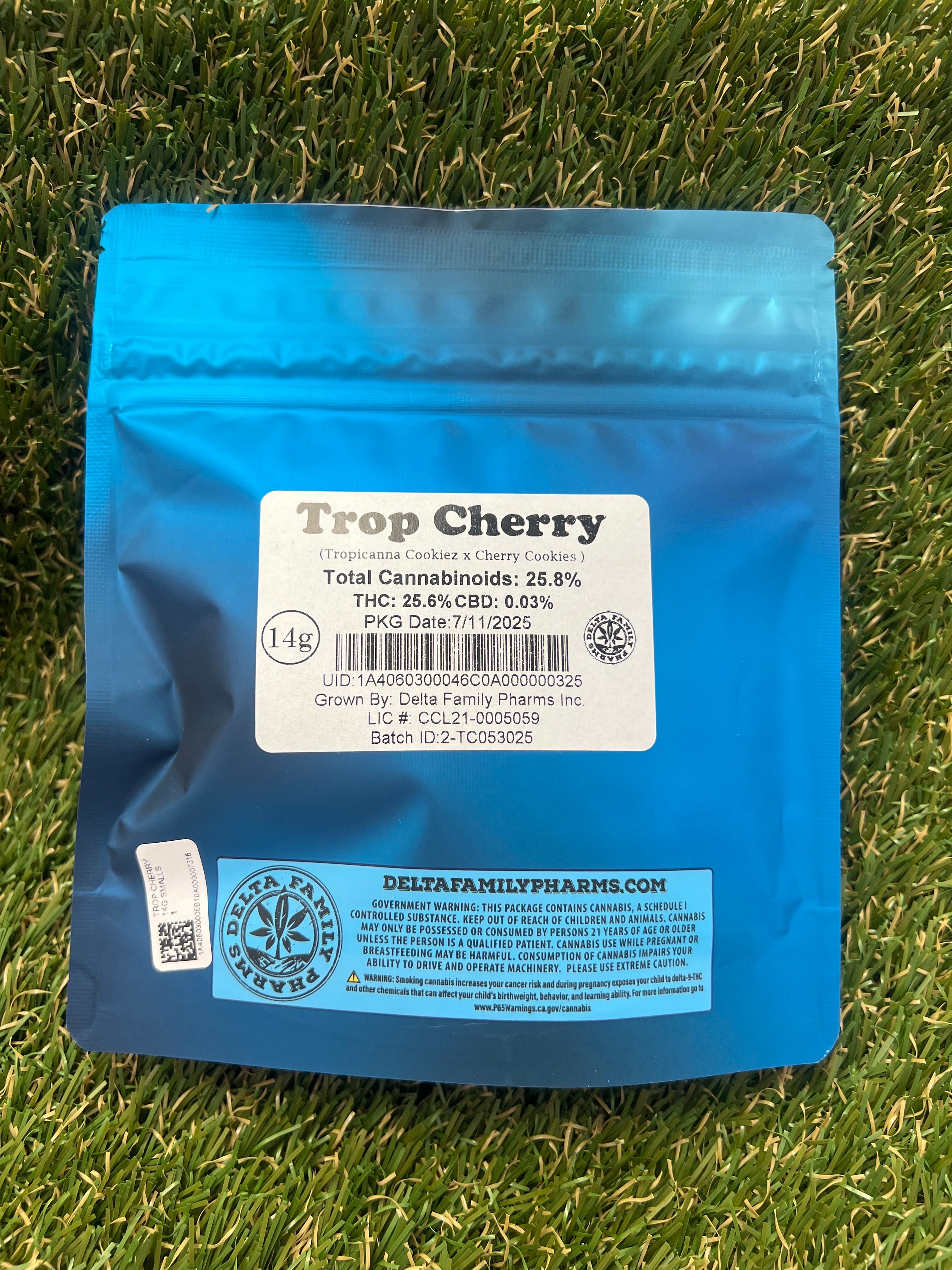 TROP CHERRY 14G SMALLS - DFP -  - $52 - Flower