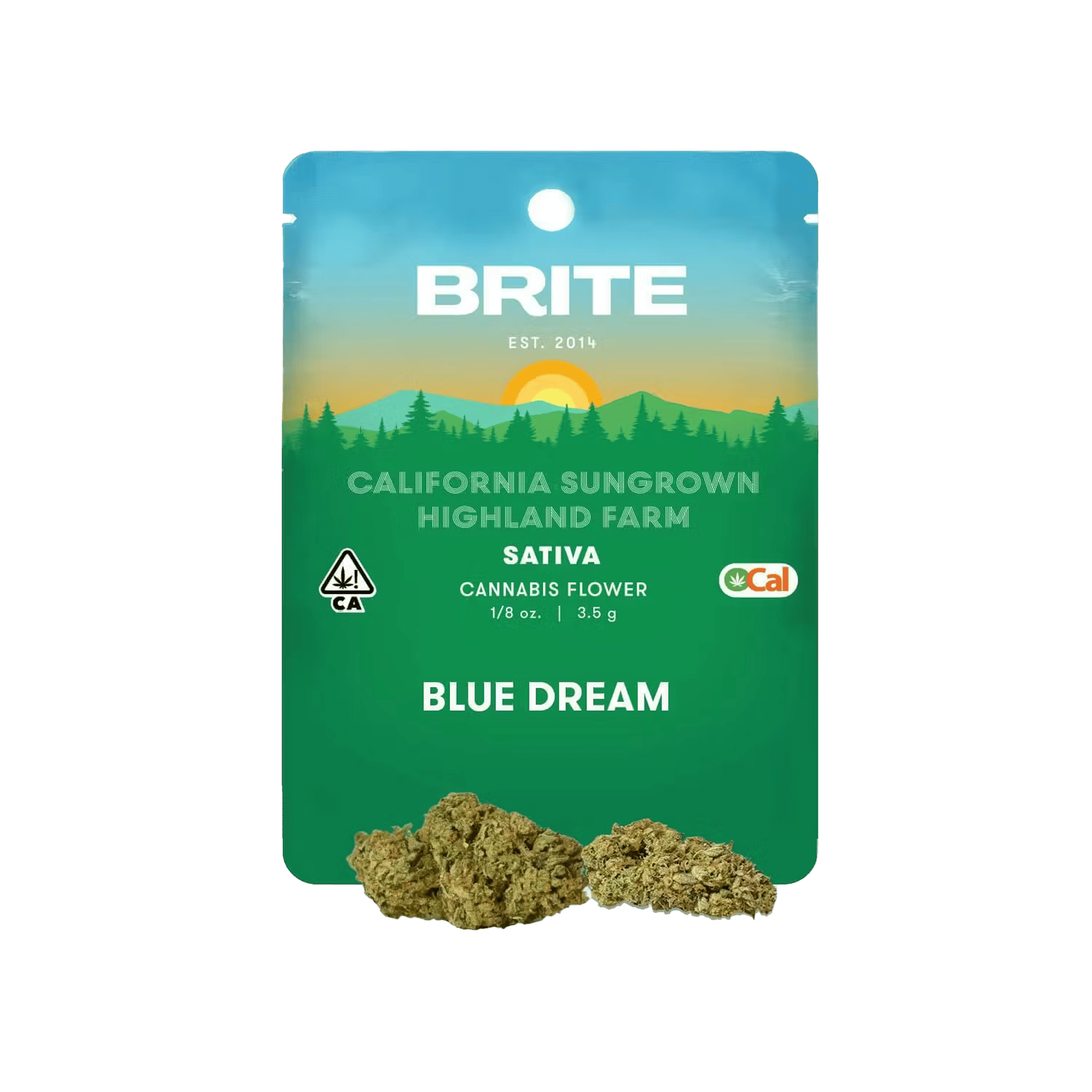 Blue Dream - Flower - Brite Labs - Eighth - $14.99 - Flower