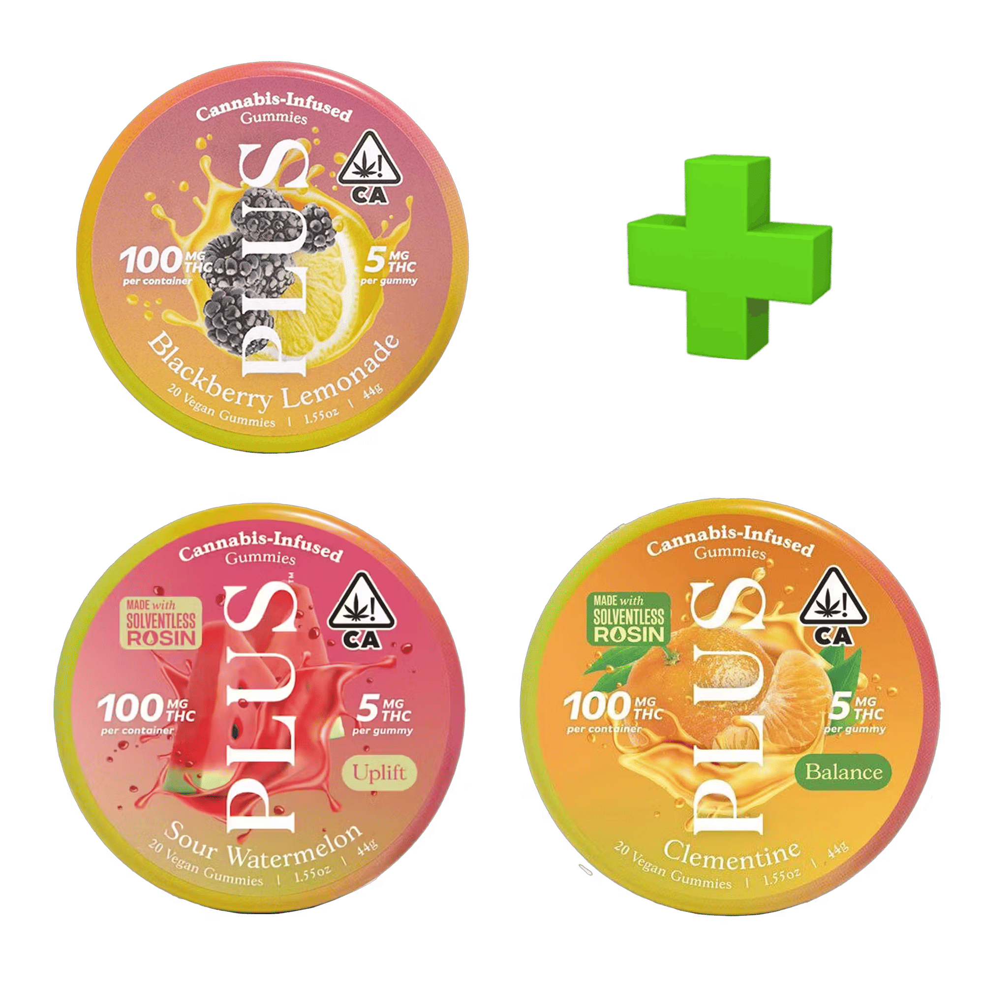 Buy 2 Get 1 PLUS Gummies - Mixed Deal - PLUS™️ Products -  - $39.99 - Bundle Deals