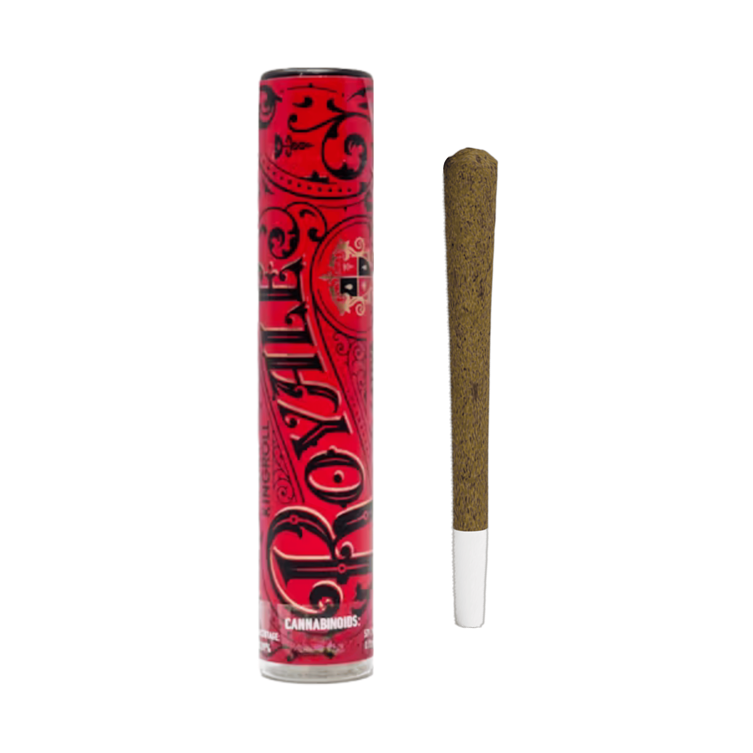 Royale | Sour Peaches (S) Live Resin & Kief Infused Pre-Roll - 1.3g - Kingroll -  - $16 - Infused Pre-Rolls