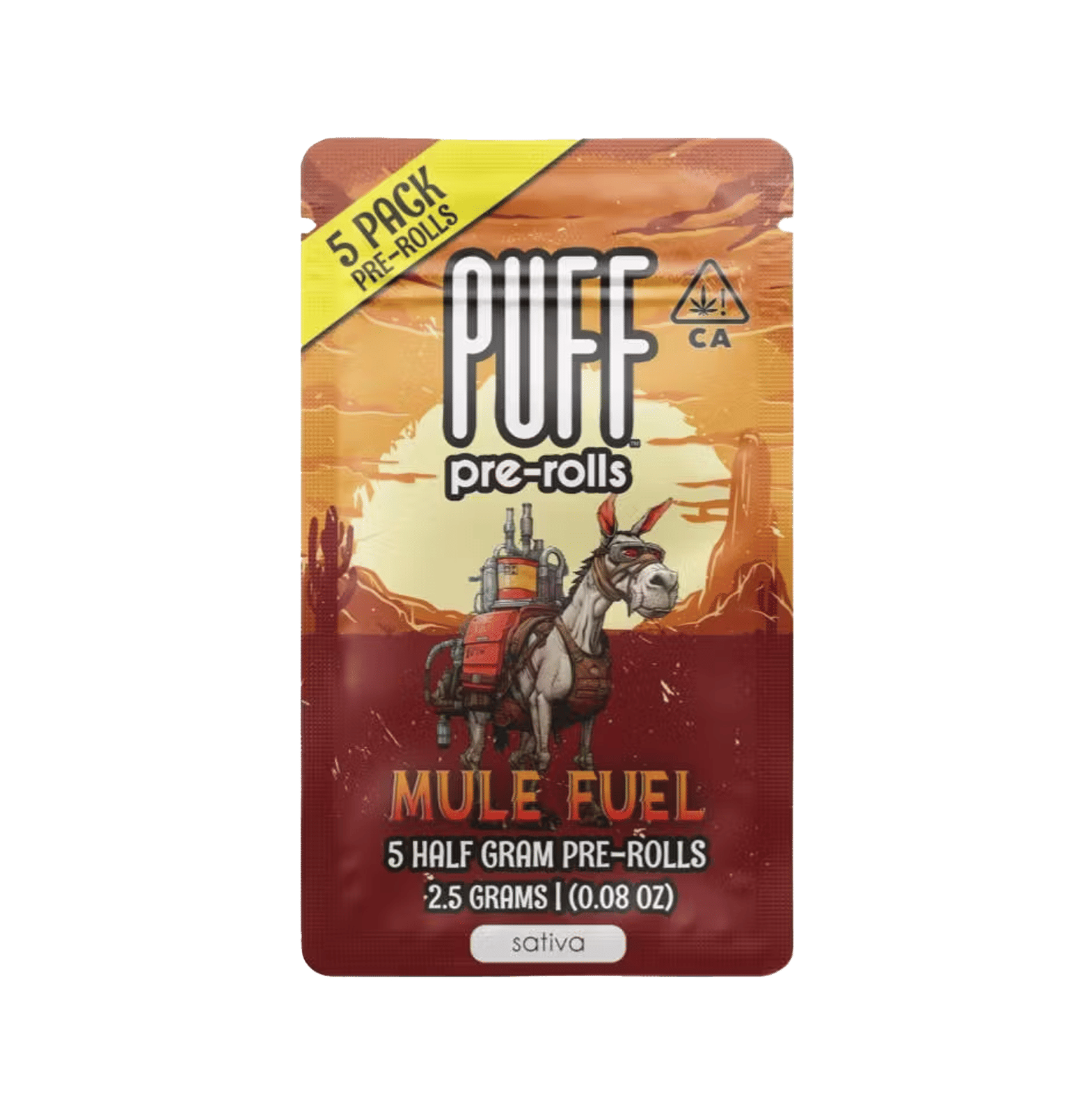 Mule Fuel - Pre-Rolls - PUFF - 2.5g (5-Pack) - $59.99 - Non-Infused Pre-Rolls