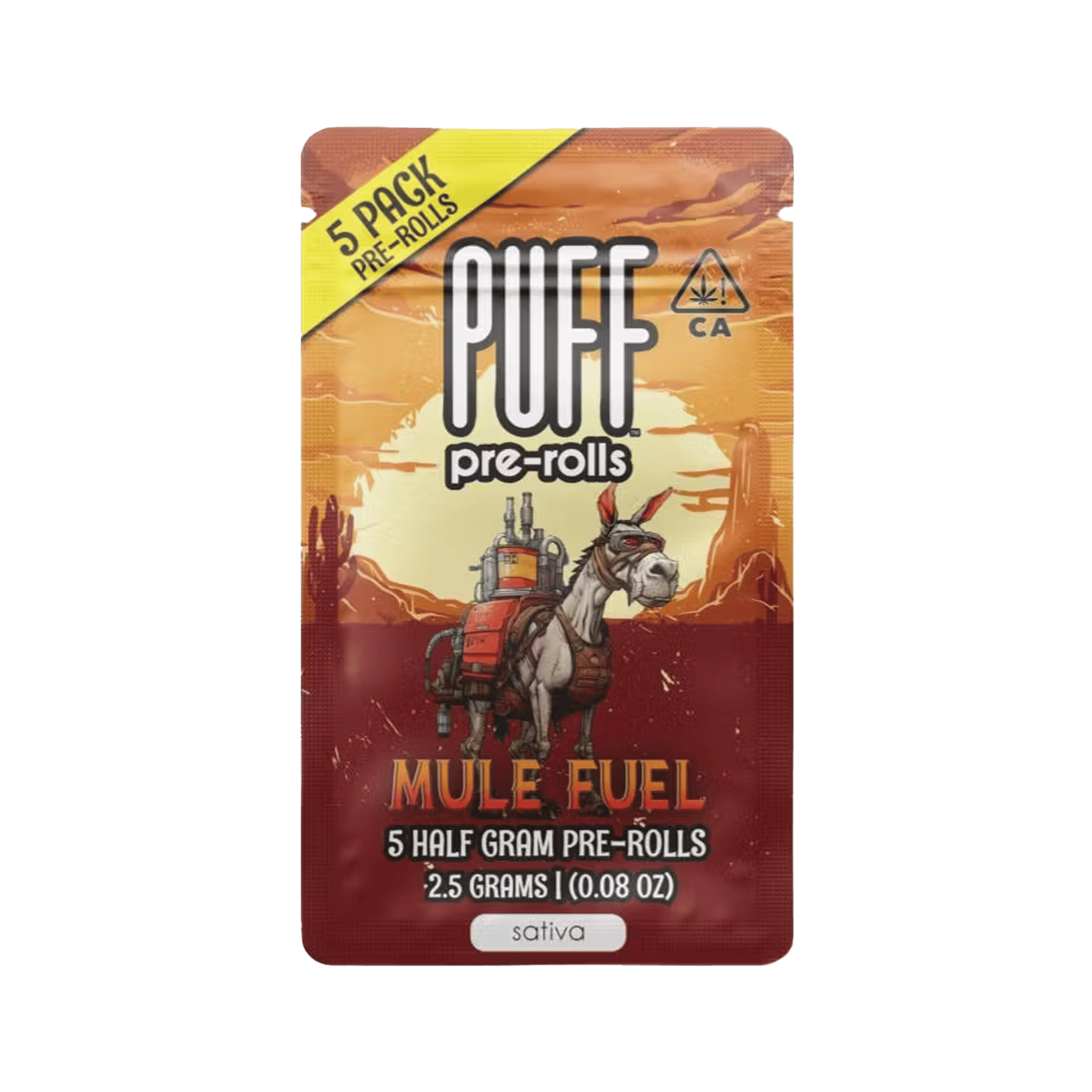 Mule Fuel - Pre-Rolls - PUFF - 2.5g (5-Pack) - $59.99 - Non-Infused Pre-Rolls