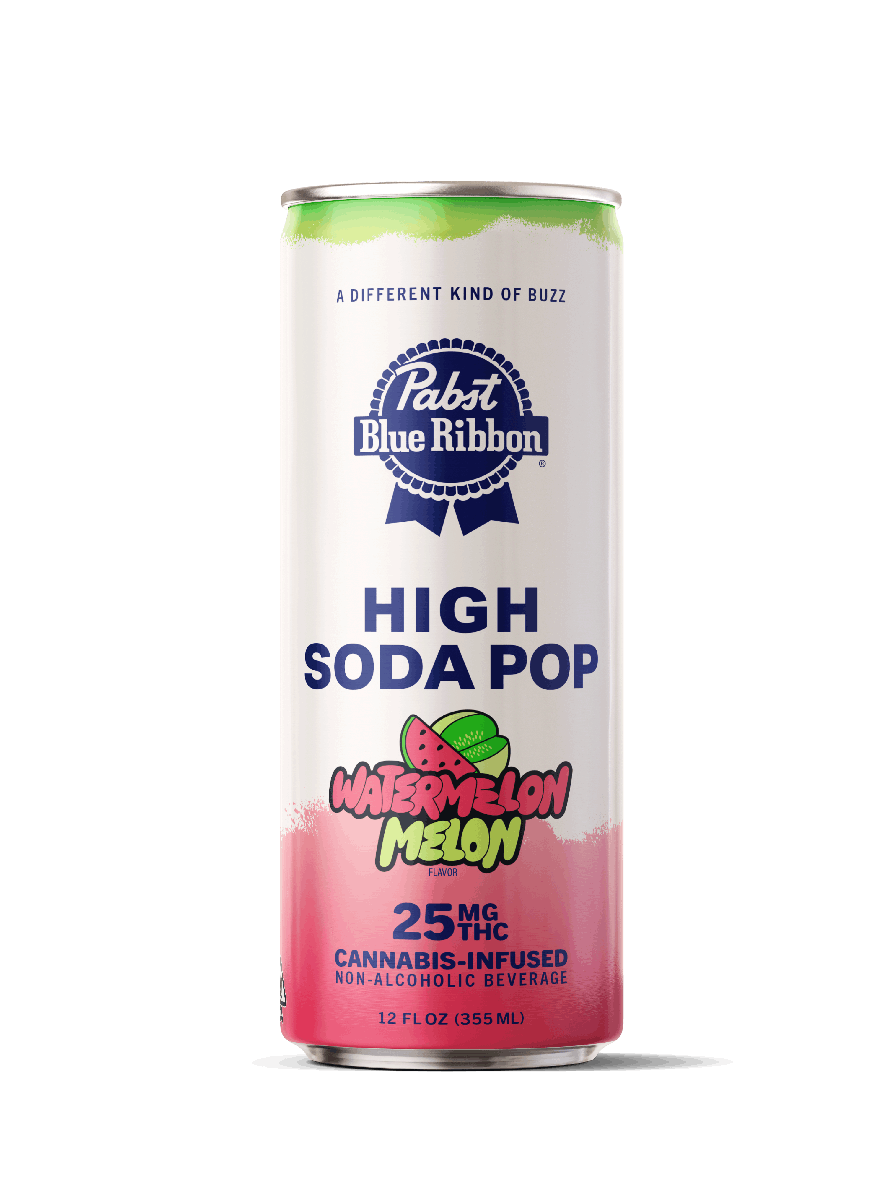 Watermelon Melon Soda Pop 25mg - PABST (PBR) -  - $7 - Beverage
