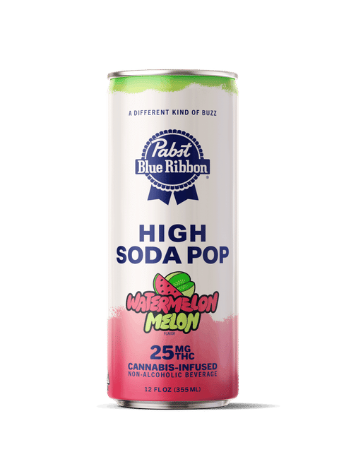 Pabst (PBR) — Watermelon Melon Single High Soda Pop
