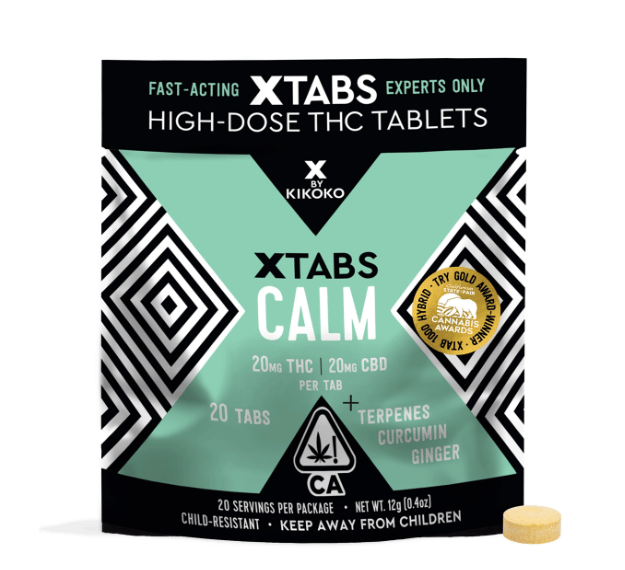 Calm 1:1 THC:CBD | 20pc XTAB