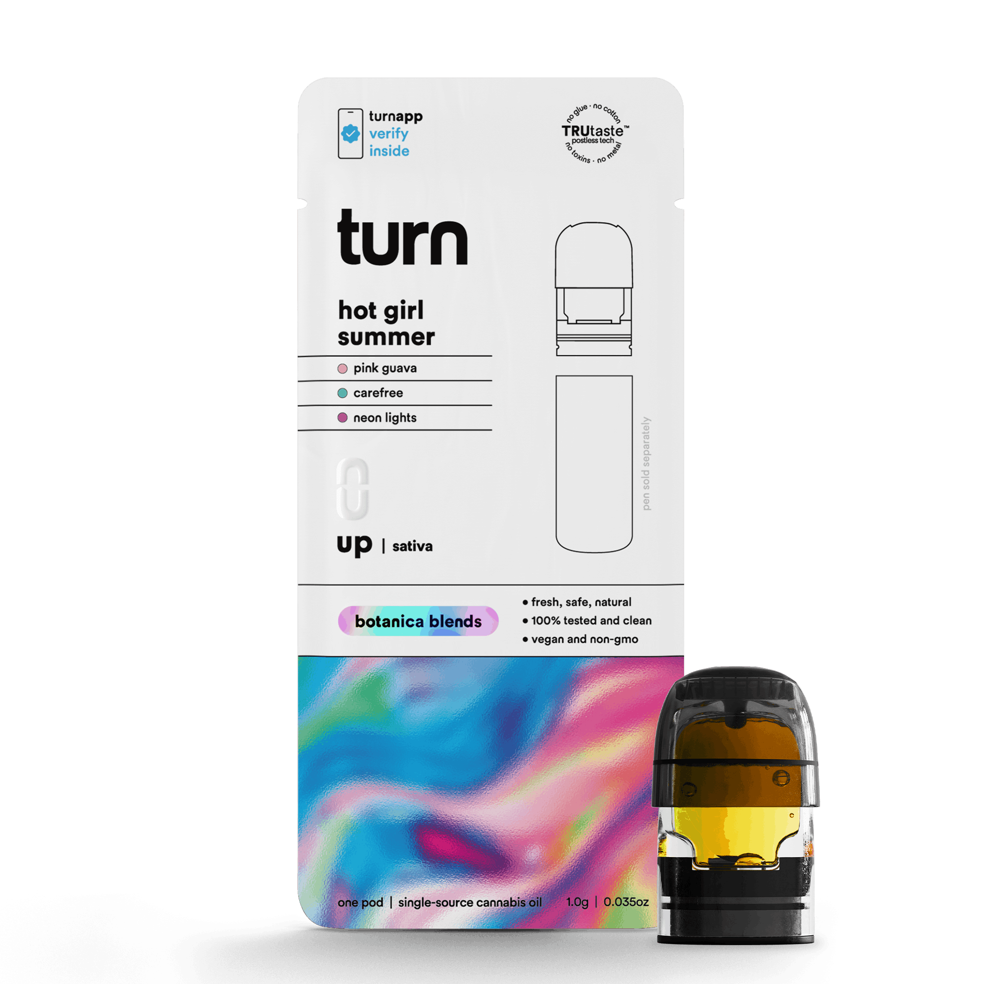 1.0g POD | hot girl summer | botanica blends | up | - Turn -  - $35 - Vape Pens