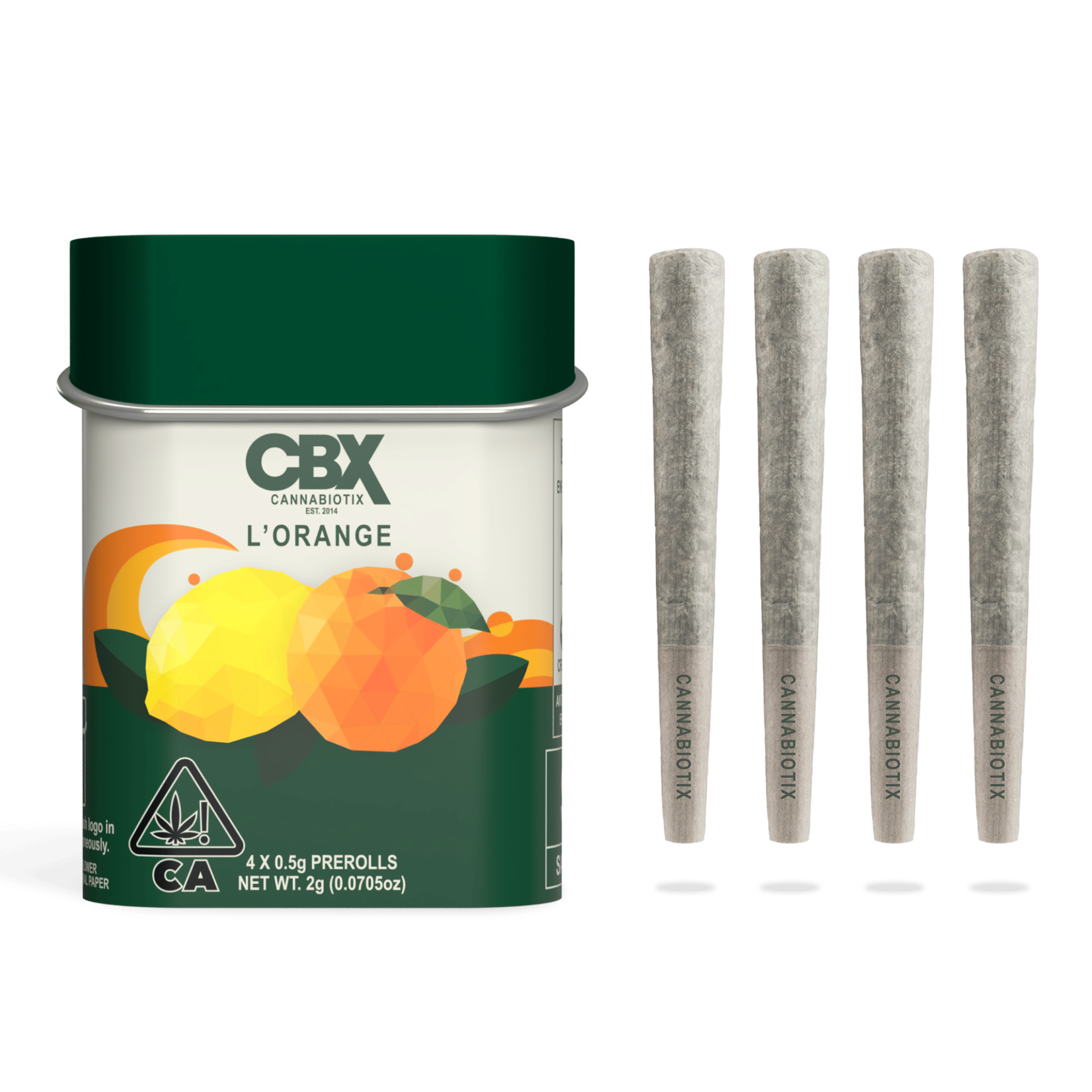 L'Orange 4 Pack Pre-Rolls - Cannabiotix - 4 Pack - $28 - Pre-Rolls