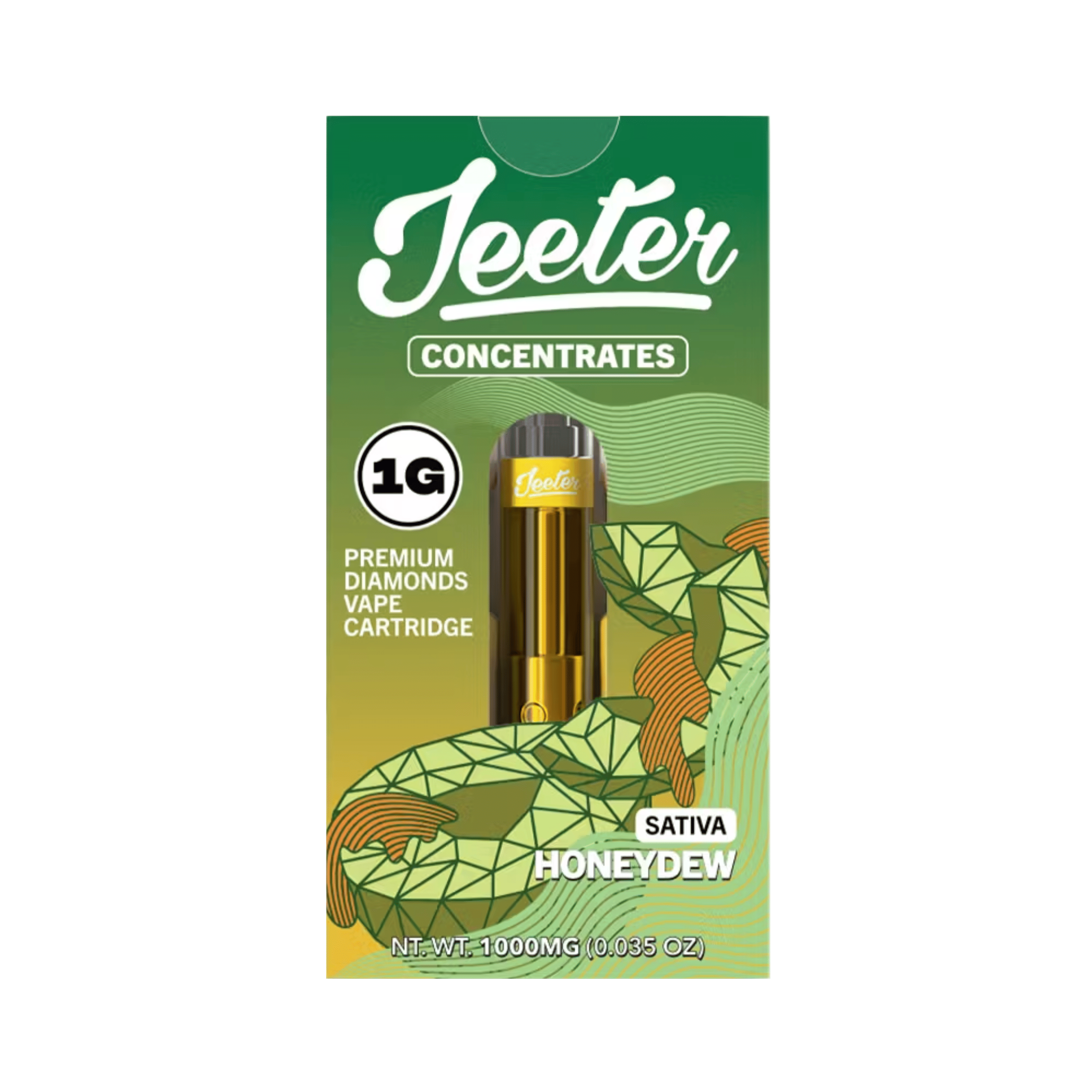 Honeydew (S) Diamonds Vape Cartridge - 1g - Jeeter -  - $26 - Cartridges / Pods