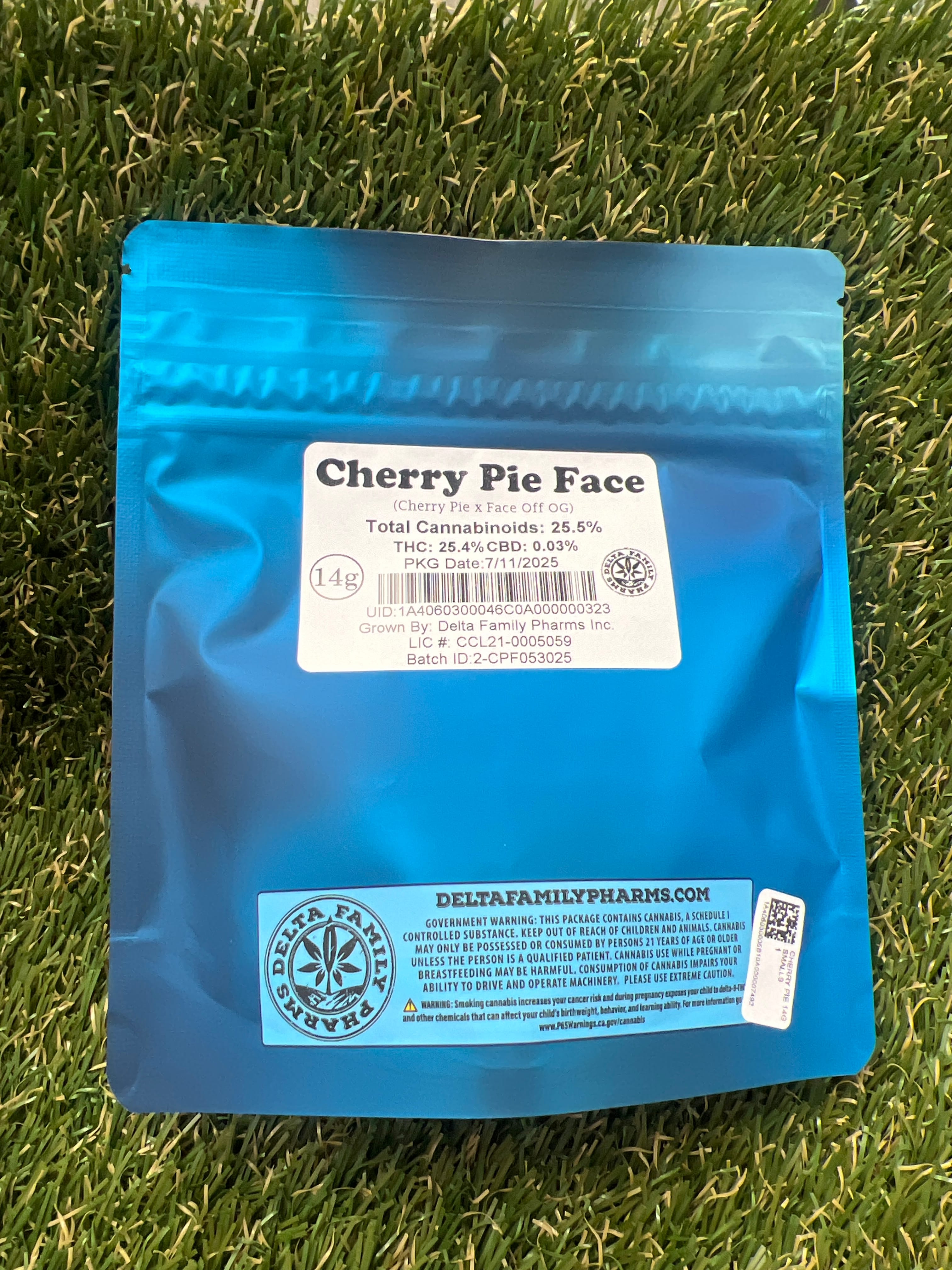 CHERRY PIE 14G SMALLS - DFP -  - $52 - Flower