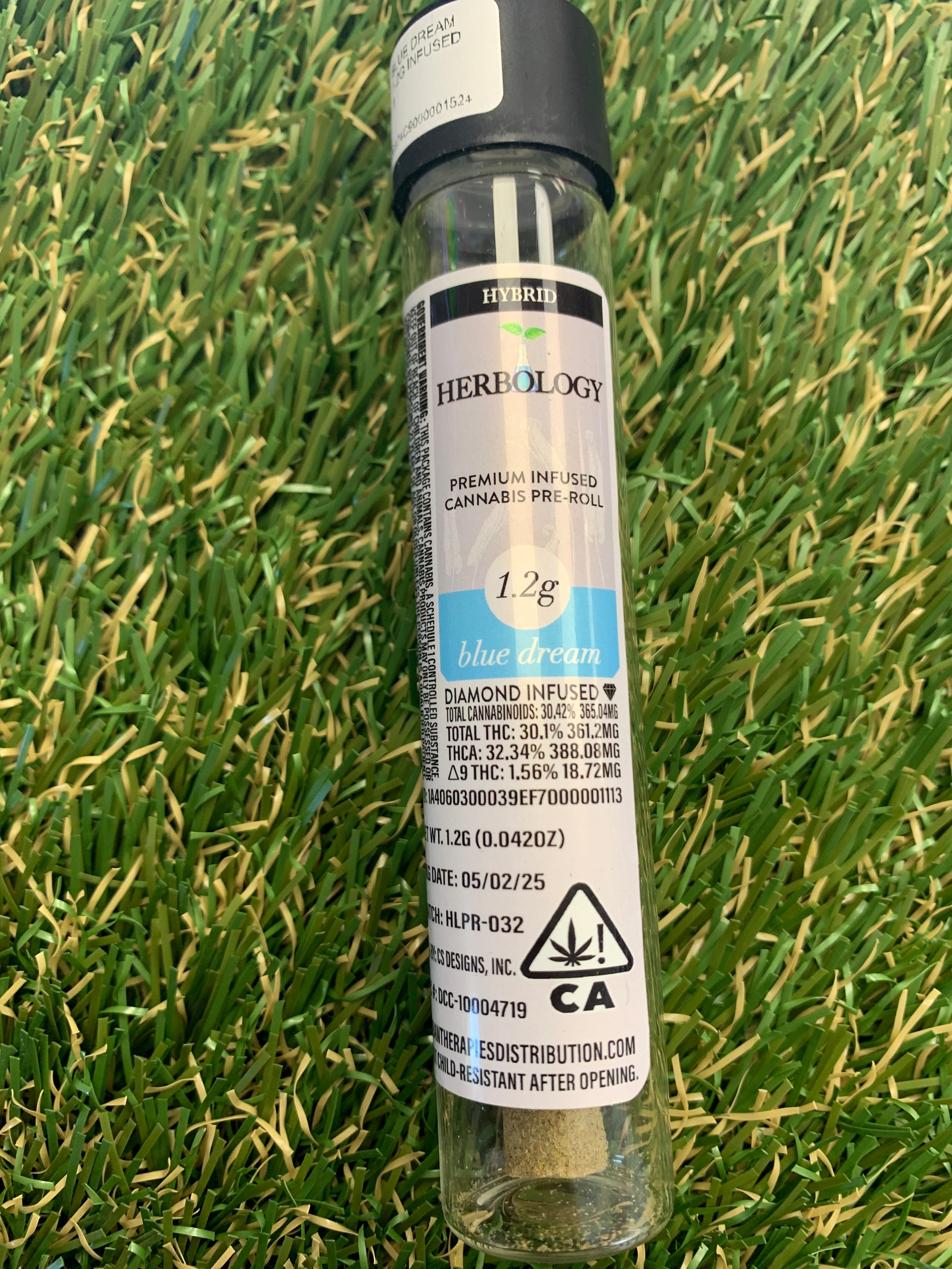 BLUE DREAM 1.2G INFUSED - HERBOLOGY -  - $7.60 - Pre-Roll Infused