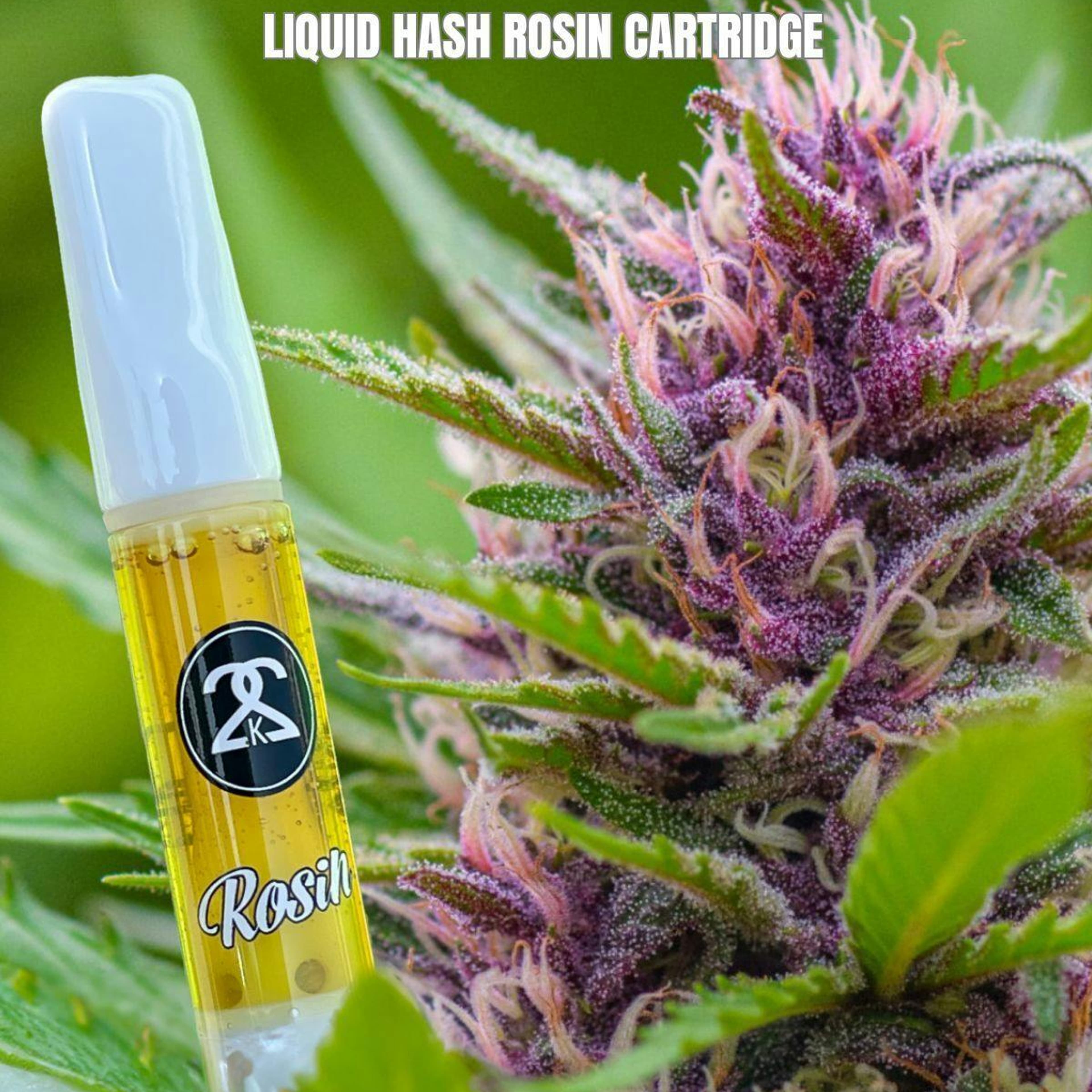 Liquid Hash Rosin: Whitethorn Rose (Huckleberry Hill Farms) Limited Release Solventless Vape Cartridge - 1g - Twenty Two K / 22k - - $60 - Cartridges / Pens