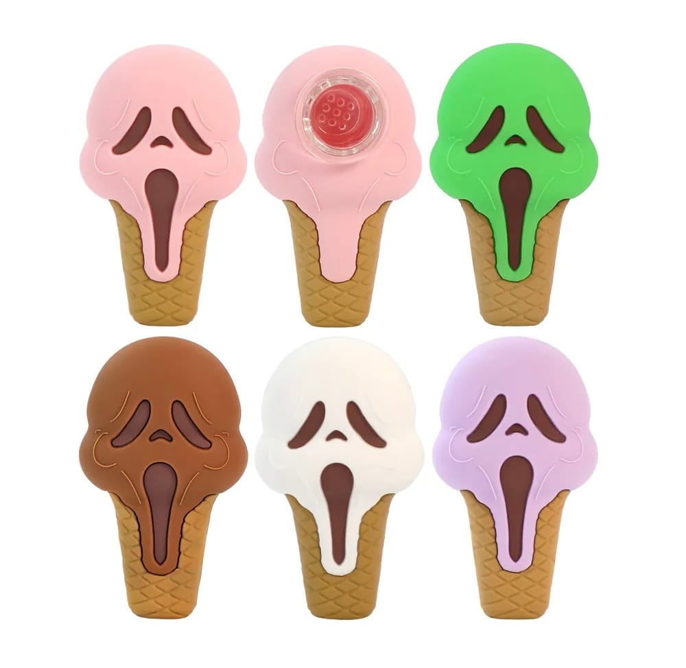 i SCREAM Cone Hand Pipe - Big Eye Glass -  - $8 - Paraphernalia