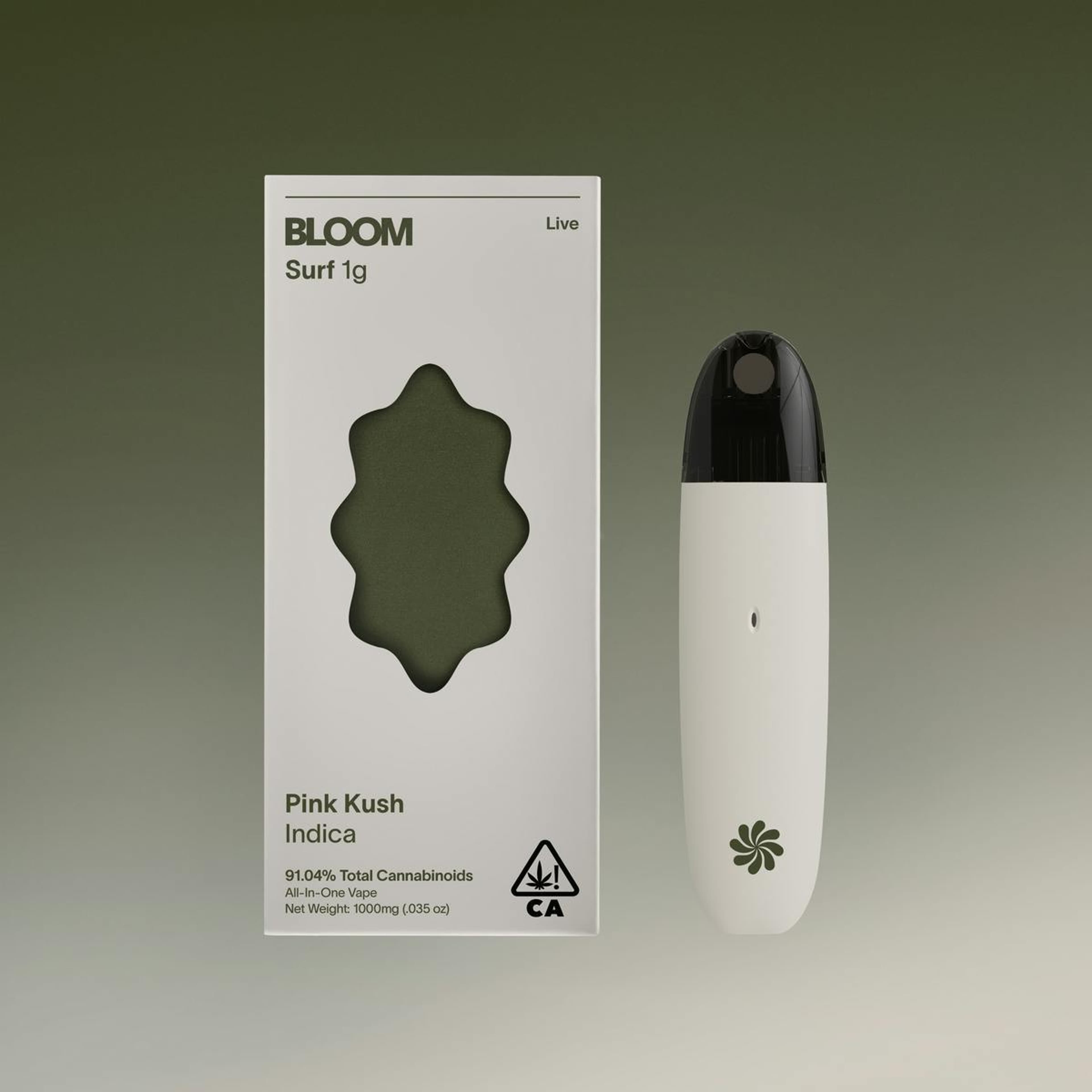Pink Kush AIO 1g Live Surf - BLOOM - - $30 - Disposable Vapes