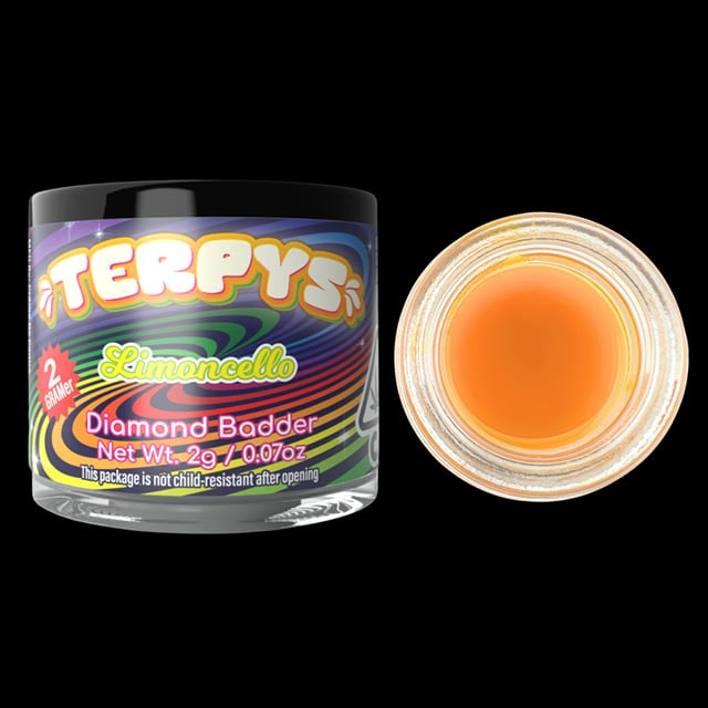 Terpys Creme De Canna Diamond Badder - Limoncello (2g Sativa) *NEXTDAY DELIVERY ONLY*