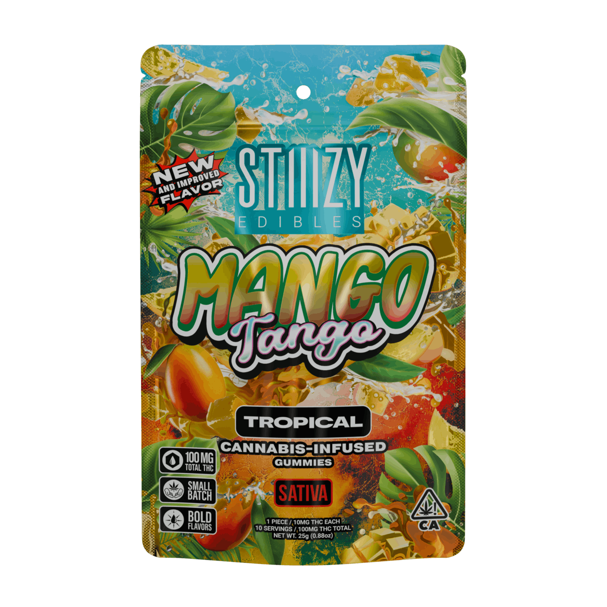 Mango Tango Gummies 100mg - STIIIZY -  - $8.64 - Edibles