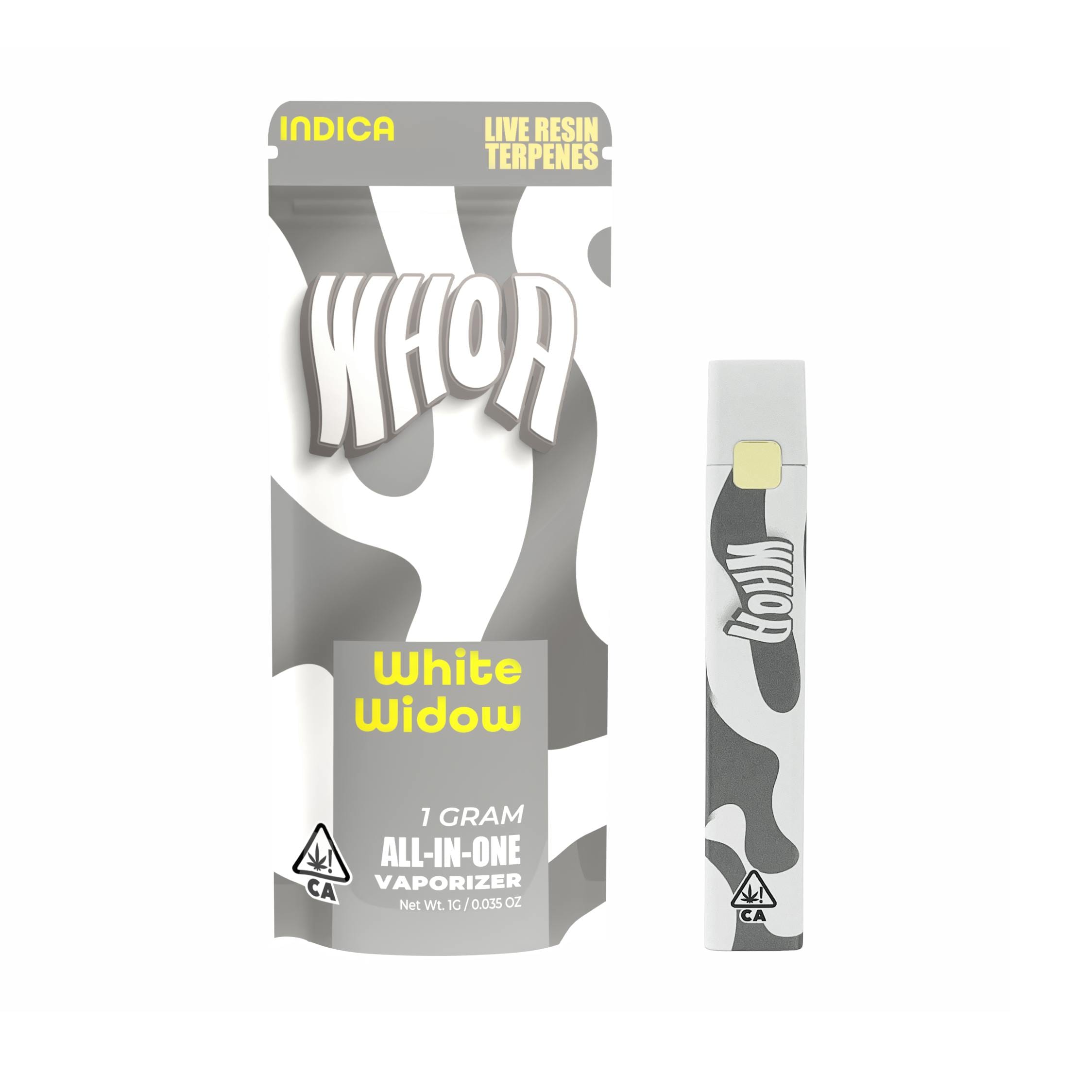 White Widow Live Resin All-In-One 1G Vape - WHOA -  - $14.40 - Vapes