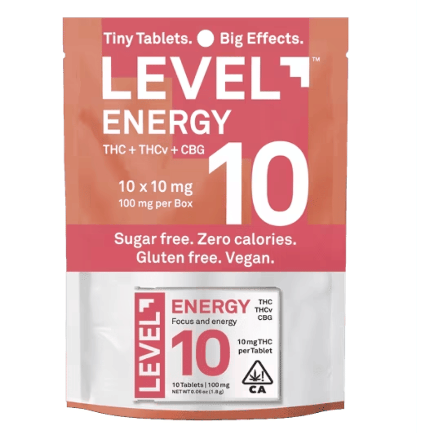 LEVEL 10 ENERGY - Level -  - $18.75 - Edibles