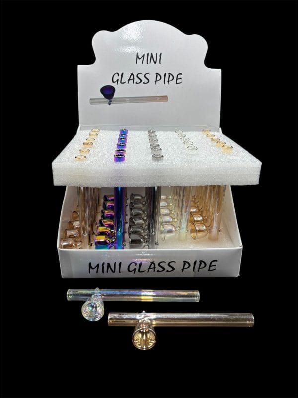 Himalayan Group Inc - SWLA Glass Hand Pipe - RS3508 - Himalayan Group Inc - Himalayan Group Inc - SWLA Glass Hand Pipe - RS3508 - $10 - Accessory