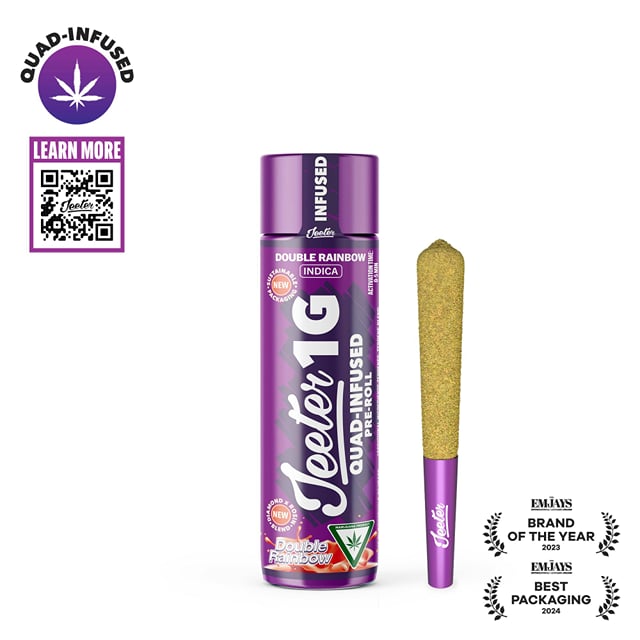 Double Rainbow | 1g Rosin Infused Pre-Roll