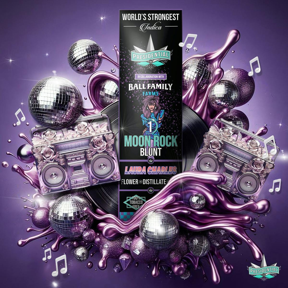 Laura Charles (1.5g) blunt - Presidential -  - $20.89 - Pre-Rolls