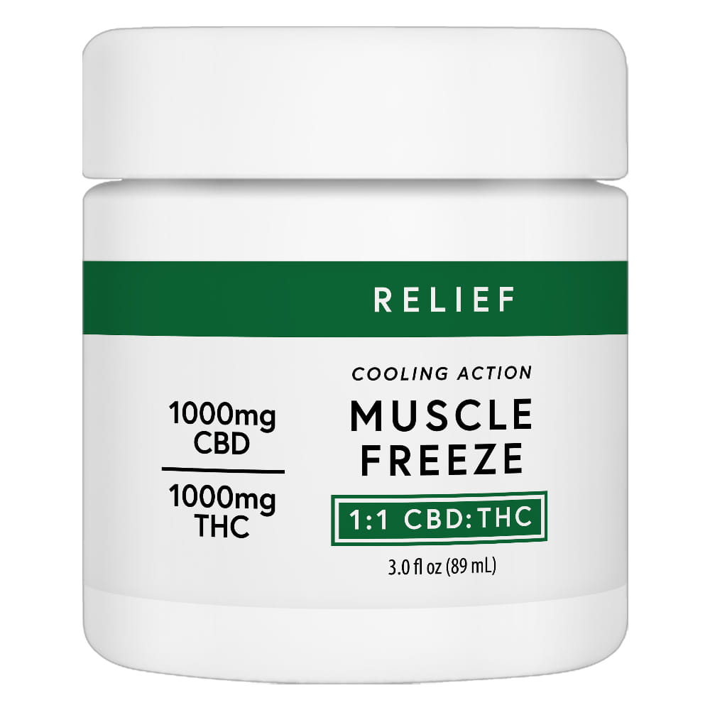 CBD 600mg Relief Muscle Freeze (3oz) - Mary's Medicinal - Freeze (3oz) - $58.75 - Topicals