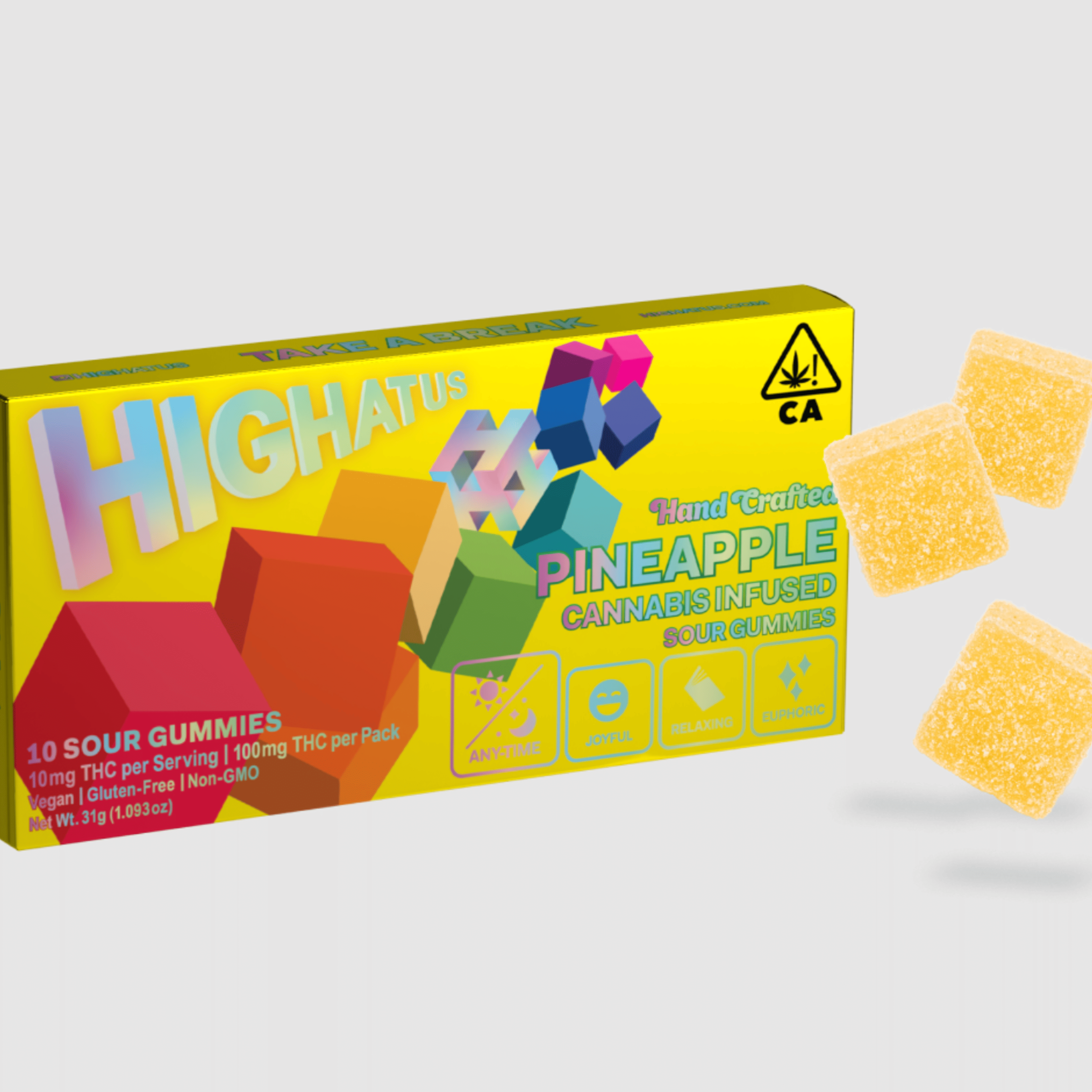 Sour Pineapple - Highatus - null - $17 - Edible