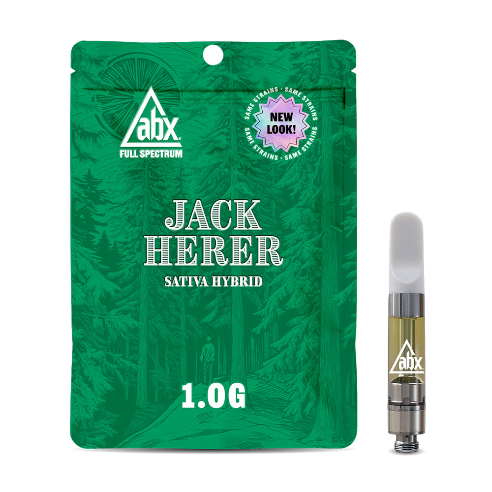 Jack Herer (SH) High Potency Cartridge - 1g - Absolute Xtracts (ABX) - Jack Herer (S) - $30.95 - Cartridges