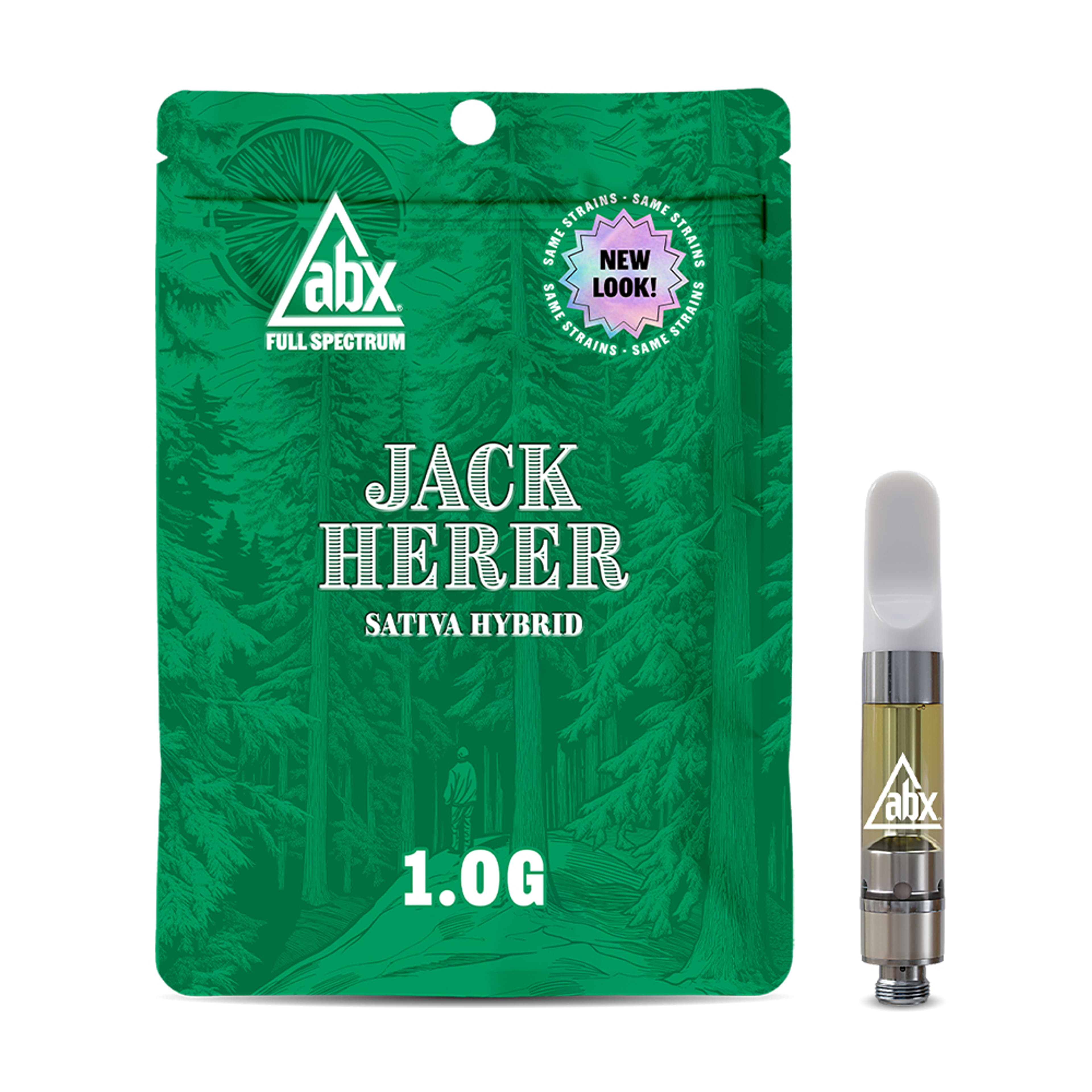 Jack Herer (SH) High Potency Cartridge - 1g - Absolute Xtracts (ABX) - Jack Herer (S) - $30.95 - Cartridges