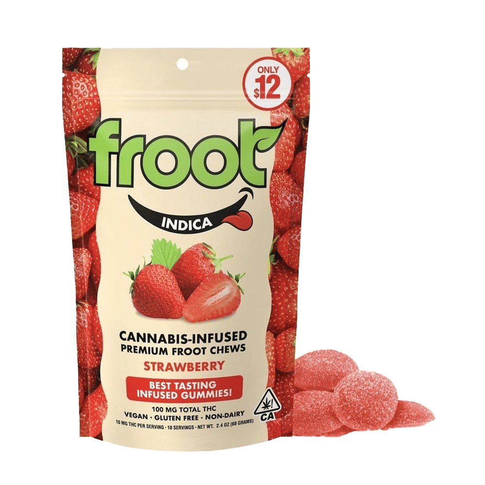 Strawberry Chews (100Mg) (10Pk) - Froot - null - $12 - Edible