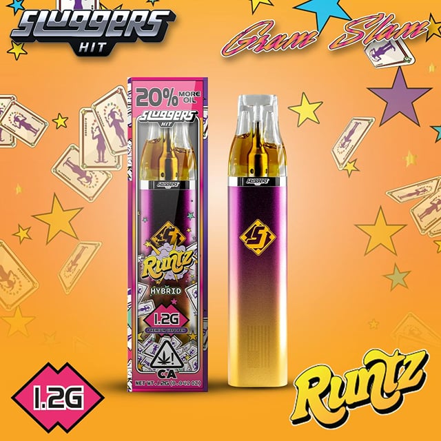 Sluggers - AIO Vape - 1.2g - Runtz