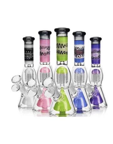 Water Bong / Beaker - 8in - Big Eye Glass -  - $45 - Paraphernalia