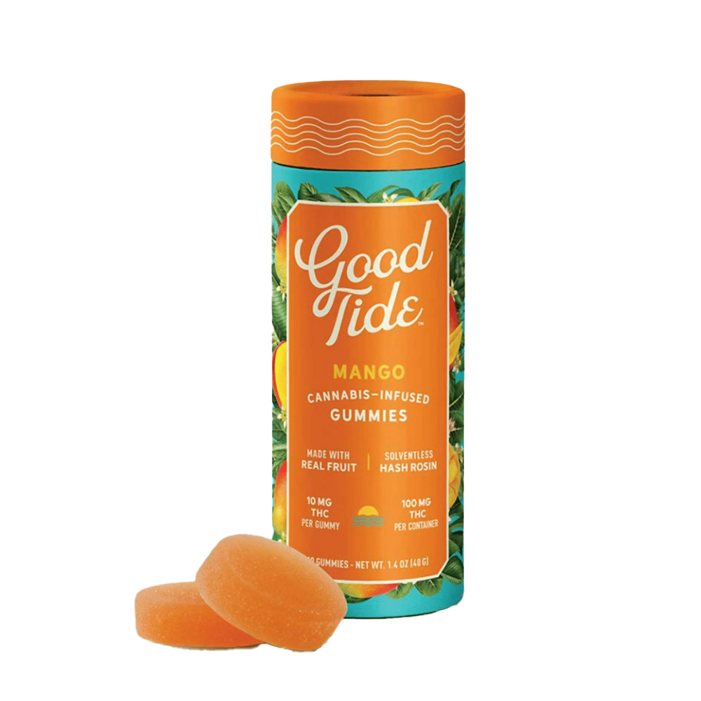 Mango Gummies (100Mg) (10Pk) - Good Tide -  - $18 - Edible
