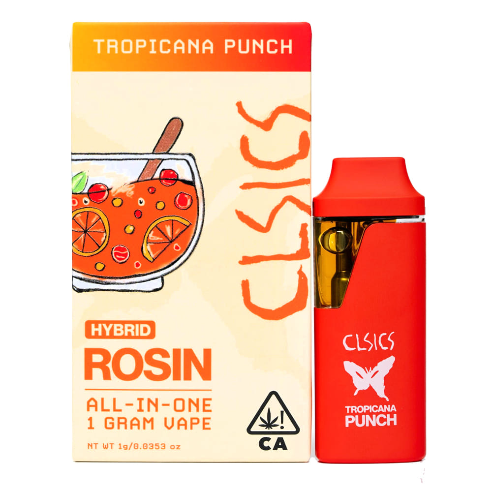 Tropicana Punch (H) Live Rosin AIO - 1g - CLSICS - Tropicana Punch (H) - $38.75 - Cartridges