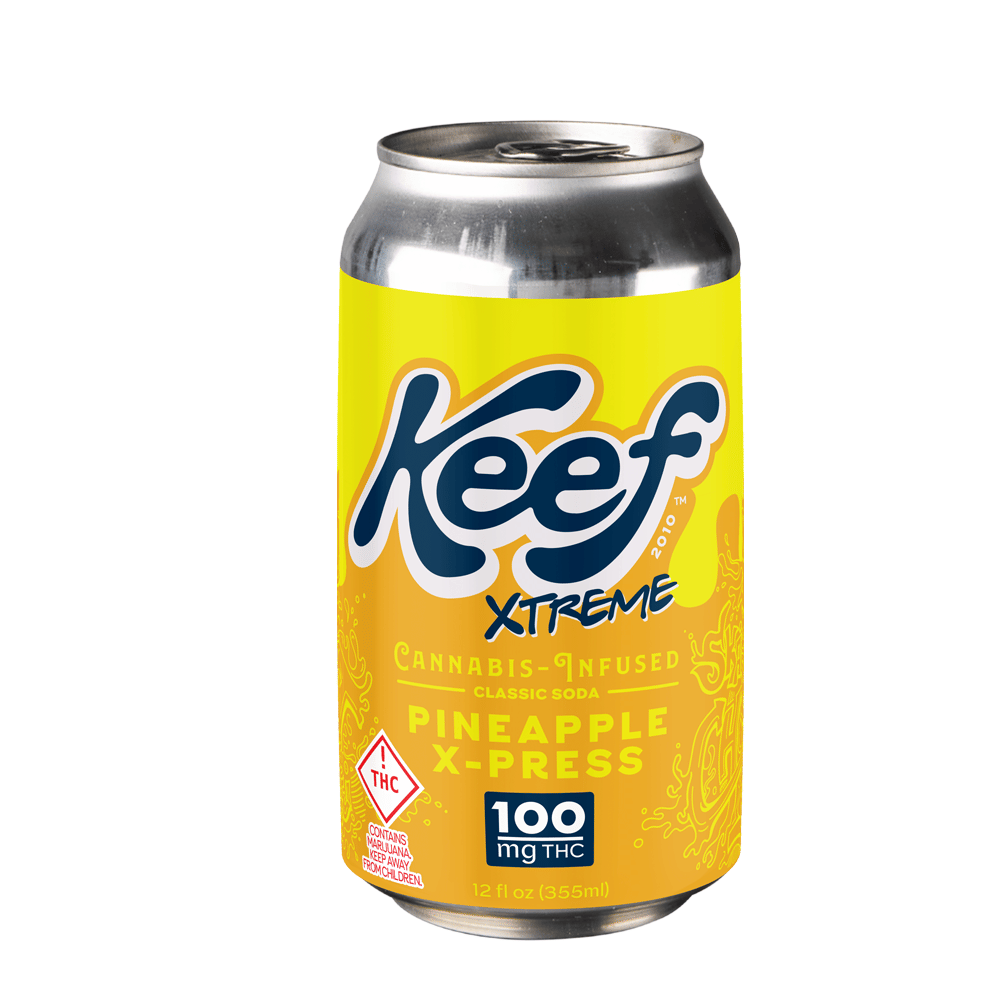 Pineapple X-Press Xtreme Classic Soda (100Mg) - Keef - null - $12 - Beverage
