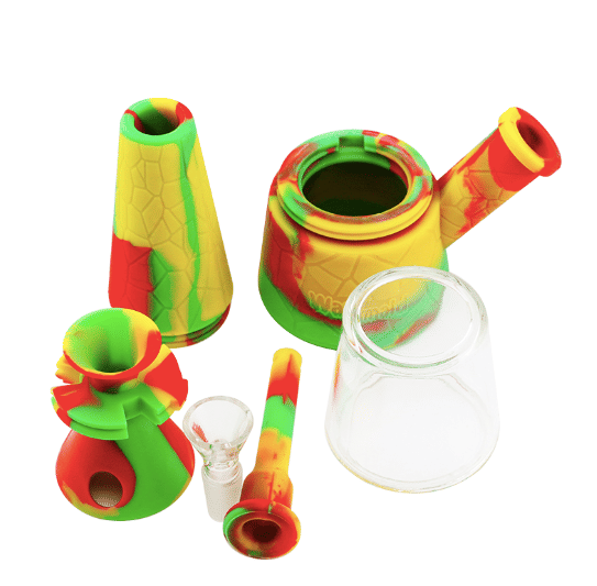 Waxmaid Fountain Silicon Waterpipe - WaxMaid - Silicon Waterpipe - $40 - Accessories