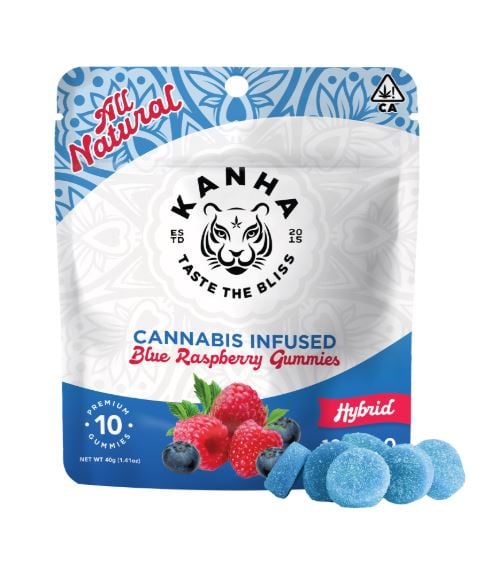 Blue Raspberry - Hybrid Gummies