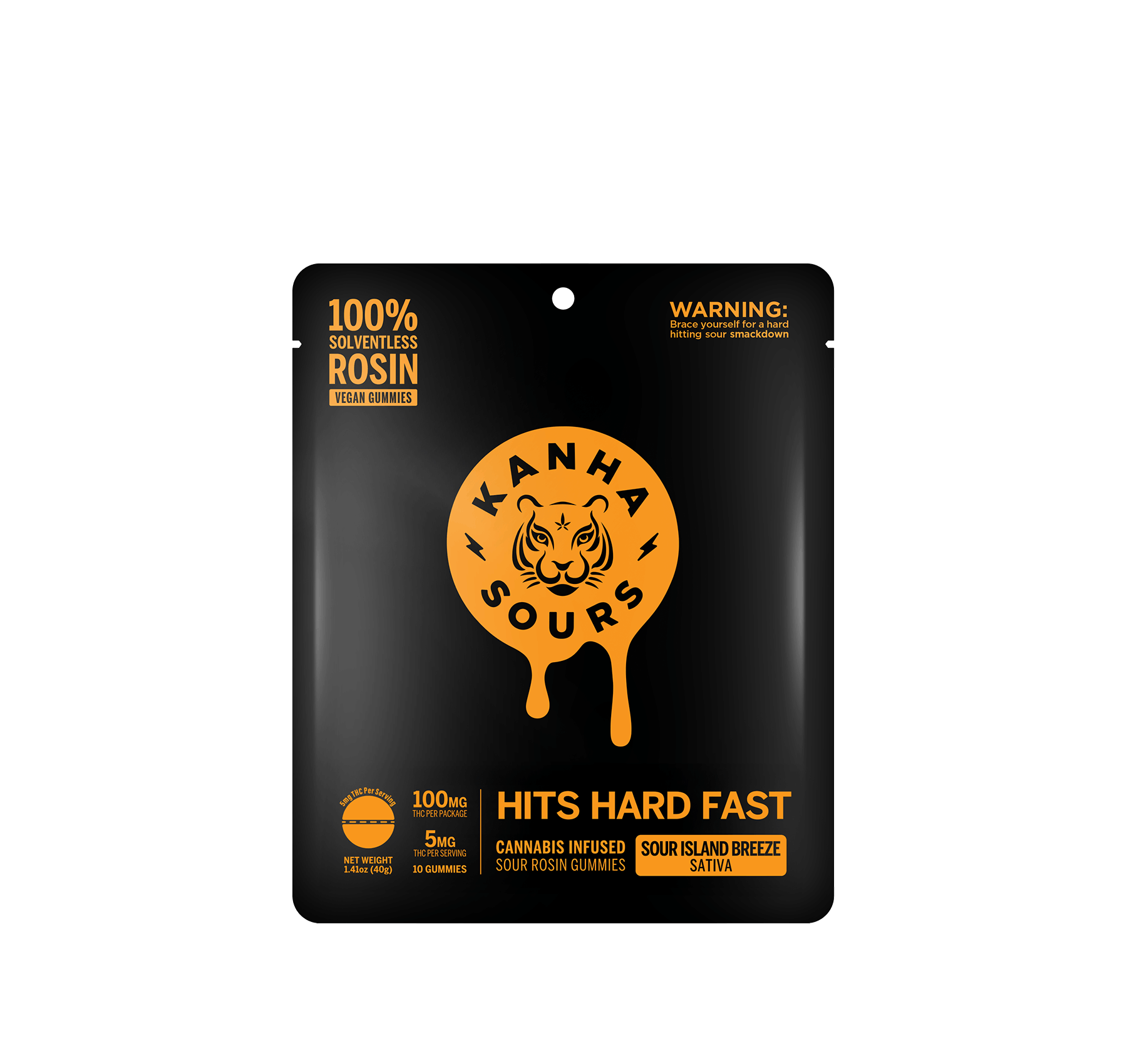 Sour Island Breeze 100mg Rosin Sours - Kanha -  - $23 - Edible