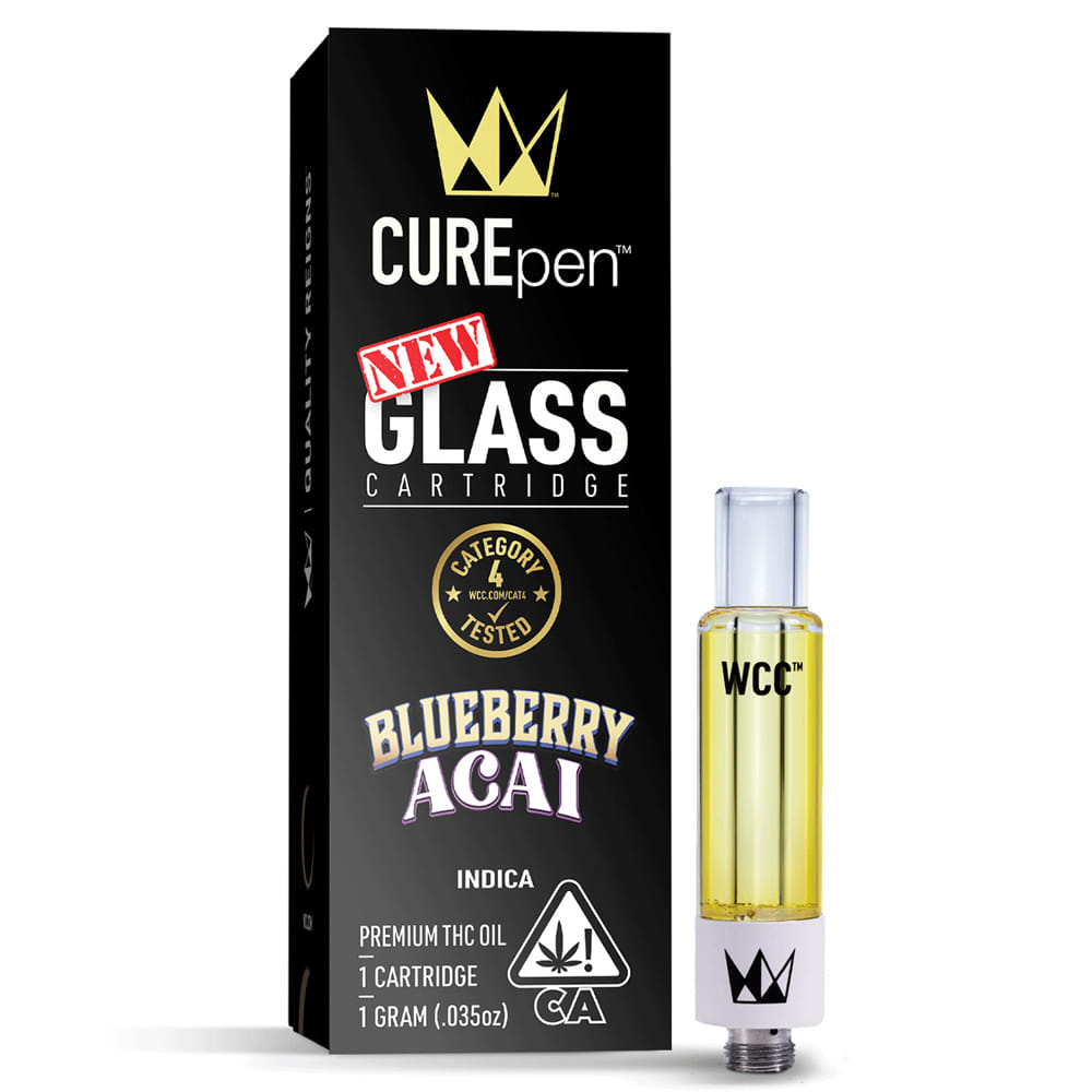 Blueberry Acai (I) 1g Cure Pen - West Coast Cure - Blueberry Acai (I) - $19 - Vape Cartridge