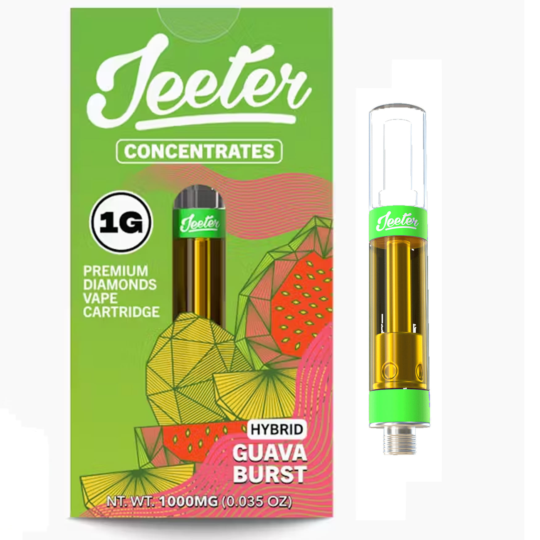 Guava Burst (H) Juice 1g - Jeeter - Gauva Burst (H) - $28 - Vape Cartridge