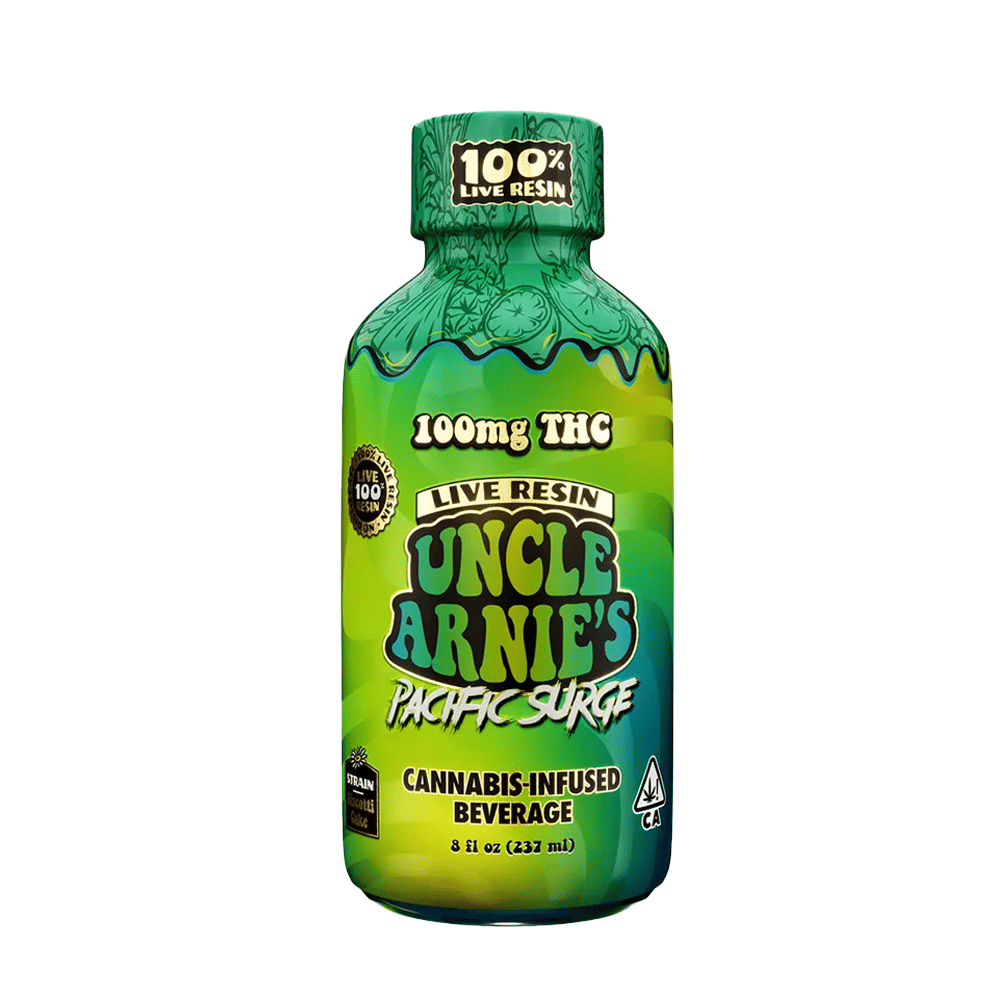 Pacific Surge Live Resin (100Mg) (8OZ) - Uncle Arnie's -  - $12 - Beverage