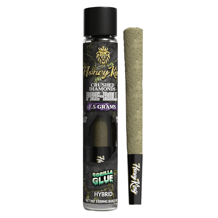 Honey King 1.5G Liquid Diamond Infused Pre-Roll - GORILLA GLUE - Honey King -  - $15 - Infused Pre-Rolls