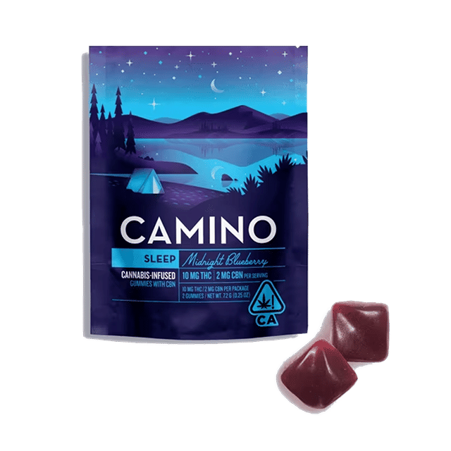 Camino Midnight Blueberry "Sleep" Gummies Mini Pack