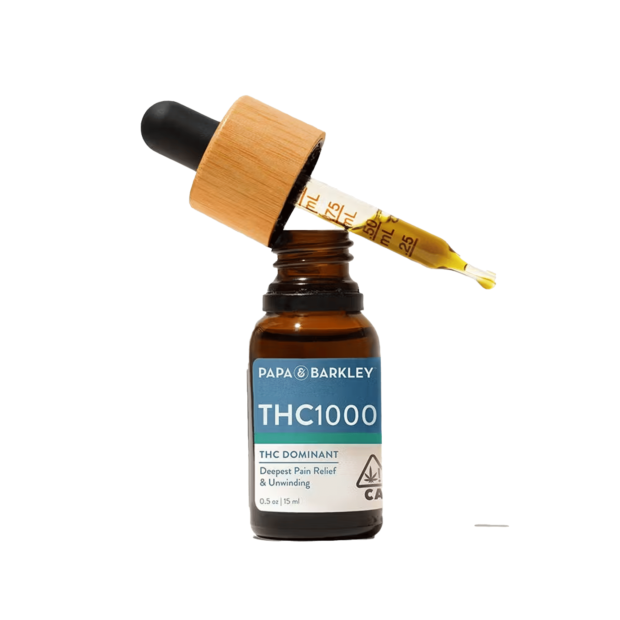 Releaf Tincture - THC1000 - Papa & Barkley - 15ml - $54.99 - Tinctures