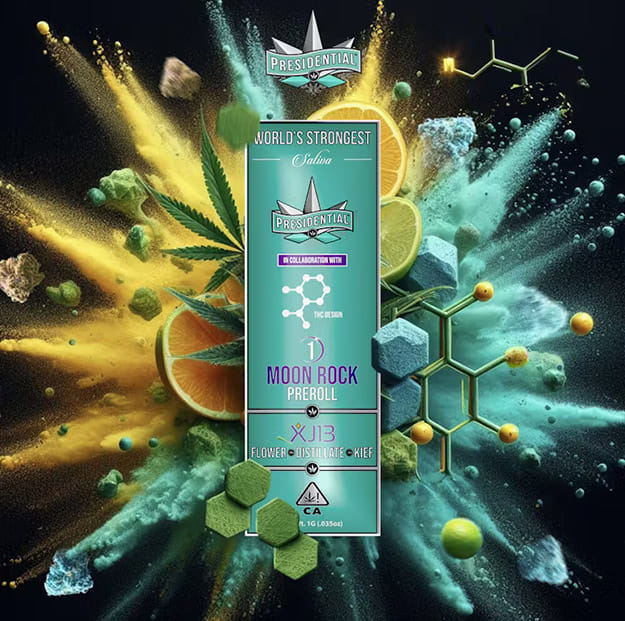 Presidential - XJ-13 - Moon Rock Pre-Roll - 1g - Presidential - Pre-Roll - $12.99 - Pre-Rolls