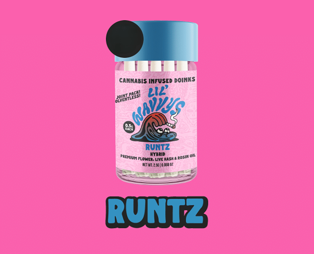 WAVVY | .5gx5pk - Runtz - Infused Pre-Rolls - Hybrid