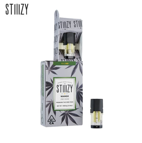 Stiiizy - Mango CBD/THC 1:1 - 1g - Stiiizy -  - $16.97 - Stiiizy Pods - Up to extra 30% OFF