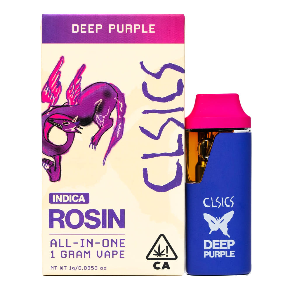 Deep Purple (I) Live Rosin AIO - 1g - CLSICS - Deep Purple (I) - $38.75 - Cartridges