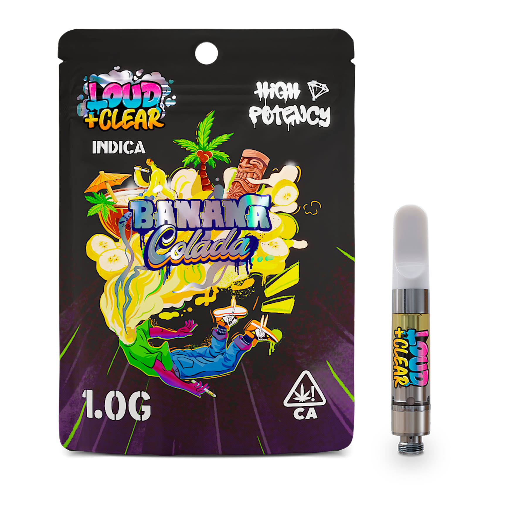 Banana Colada (I) Diamond Cartridge - 1g - Loud and Clear - Banana Colada (I) - $21.75 - Cartridges